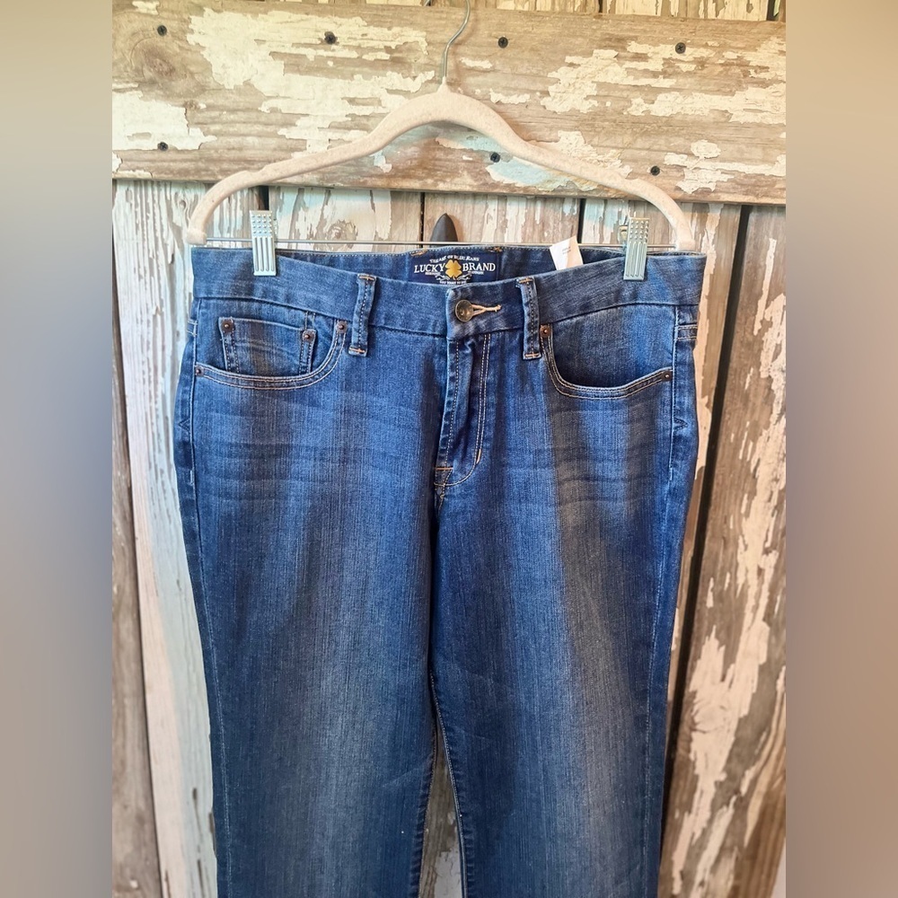 Lucky Brand Jeans The Sweet Straight Size 10/30 Ankle - Picture 3 of 13